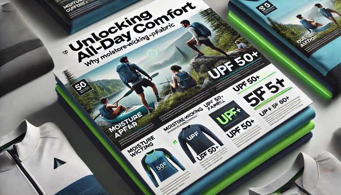 Unlocking All-Day Comfort: Why Moisture-Wicking, UPF 50+ Fabric is Essential for Outdoor Apparel