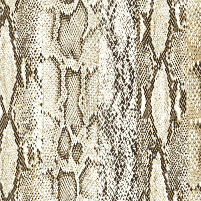 Double-Sided Brushed DTY Fabric adorned with a printed pattern resembling snake skin